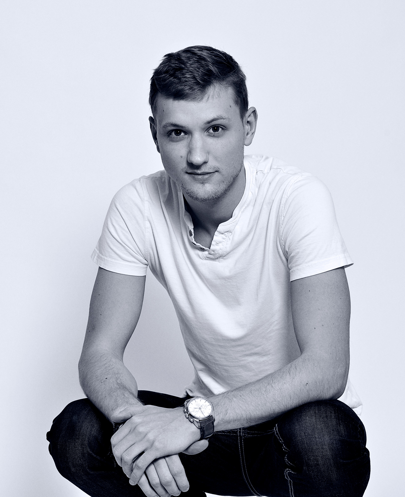 Photographie d'Eric Huguenin, développeur Front-End créatif